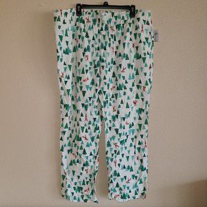 Old Navy Printed Flannel Pajama Pants for Women XL NWT Holiday Winter Christmas